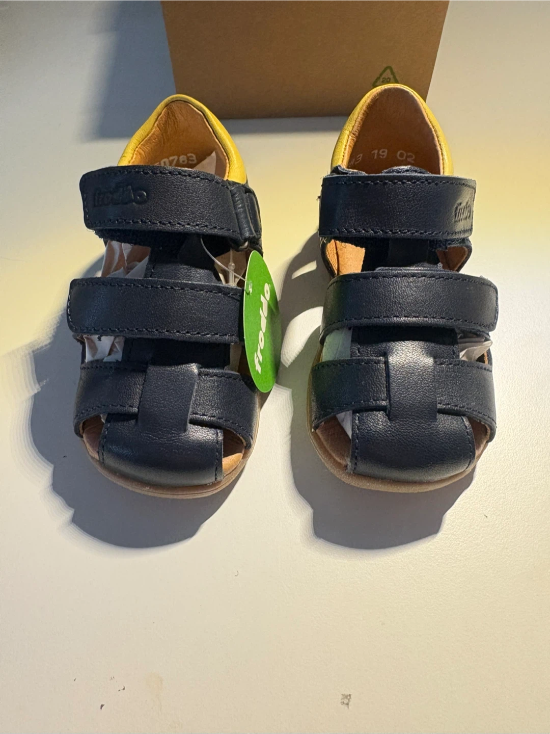 Froddo Dark Blue Leather Sandals - Size 19 - photo 4