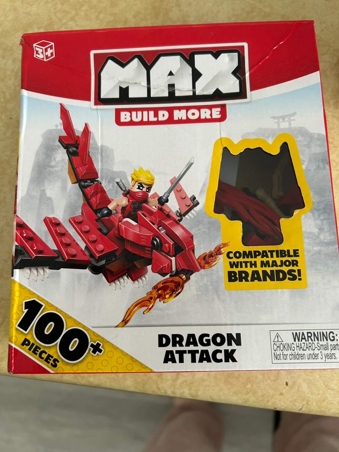 MAX Build More Dragon Attack Building Set - 100+ Pieces - photo 2