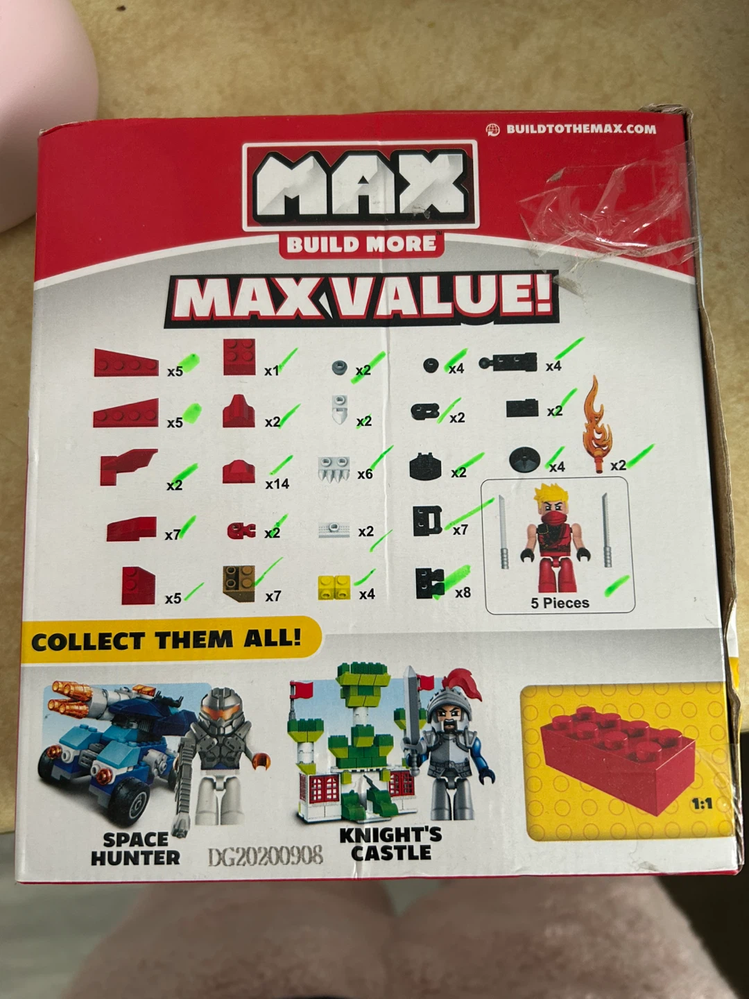 MAX Build More Dragon Attack Building Set - 100+ Pieces