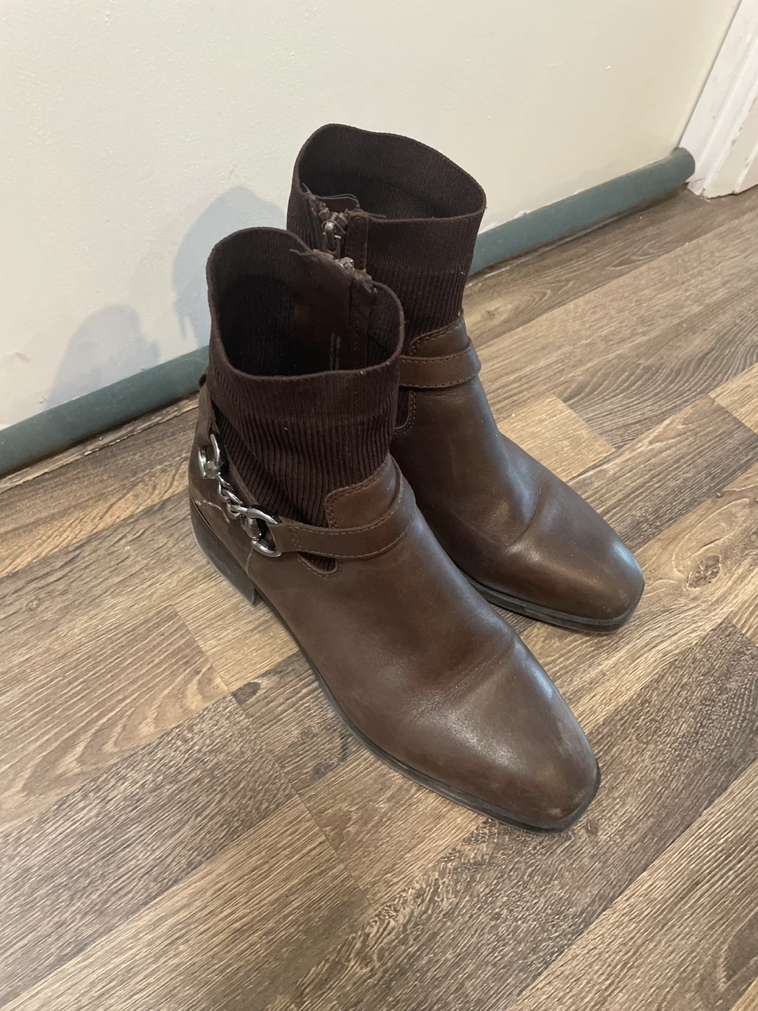 ALDO Brown Ankle Boots - photo 2