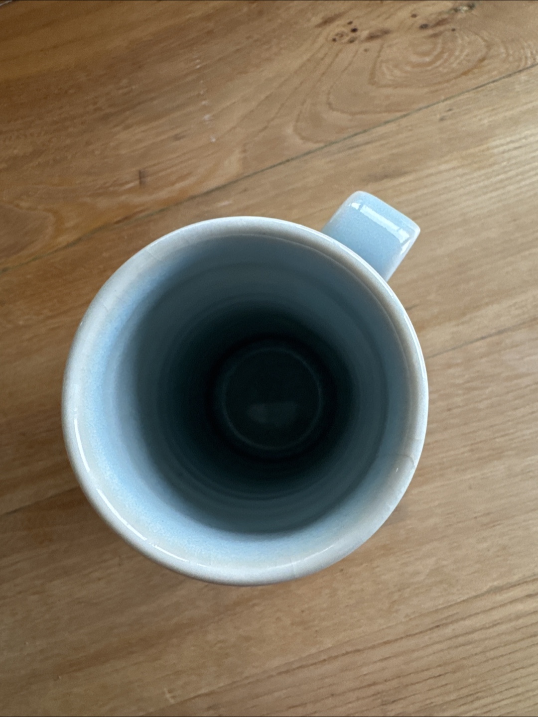 Small Blue and Purple Handmade Pottery Mug - photo 4