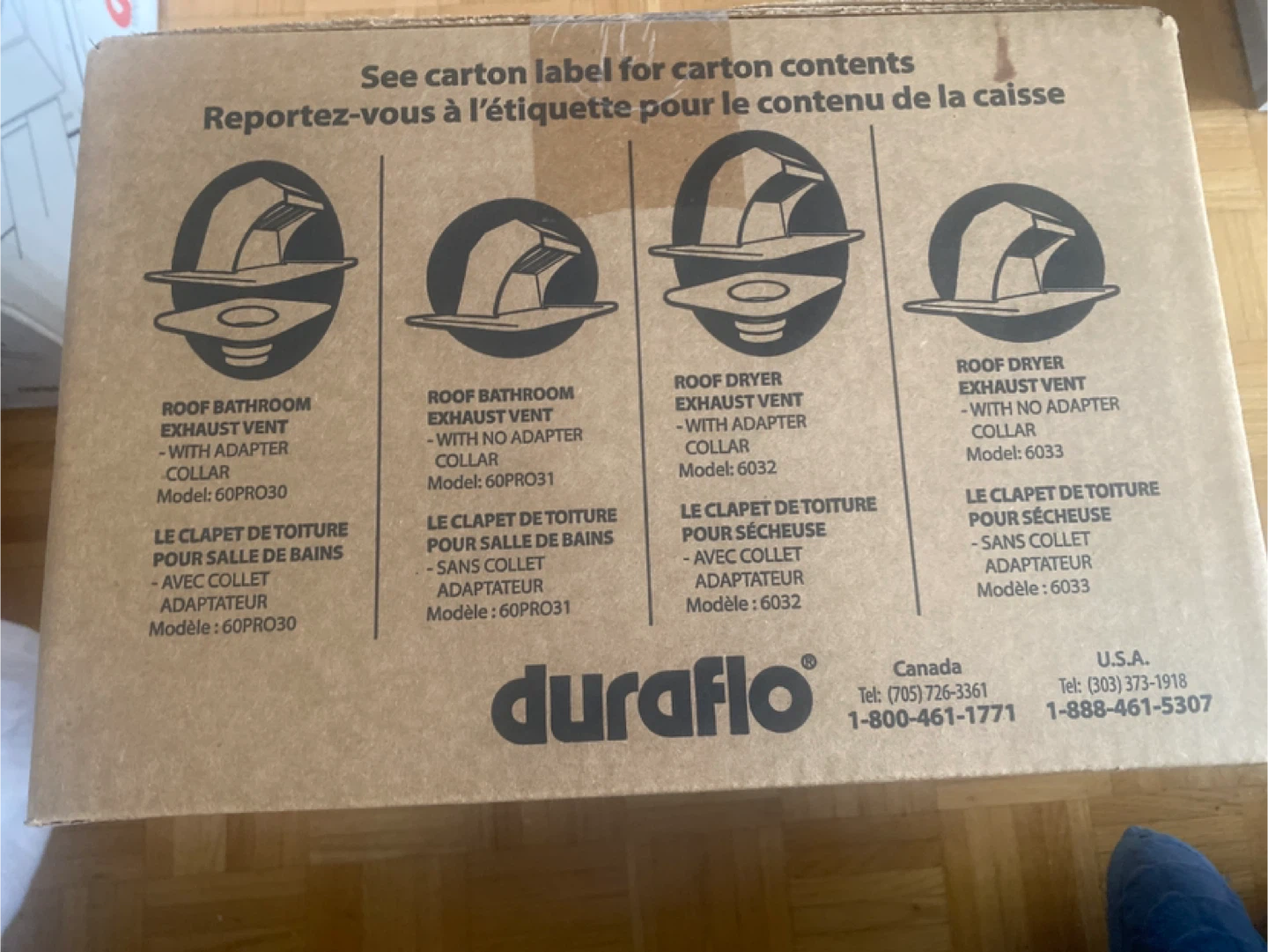 Duraflo Gooseneck Roof Exhaust Vent - photo 2