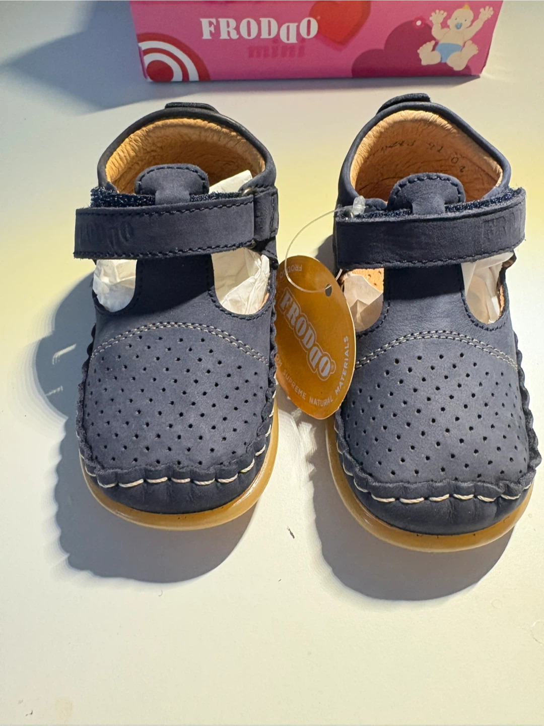 Froddo Navy Blue Leather Shoes - Size 21 - photo 3