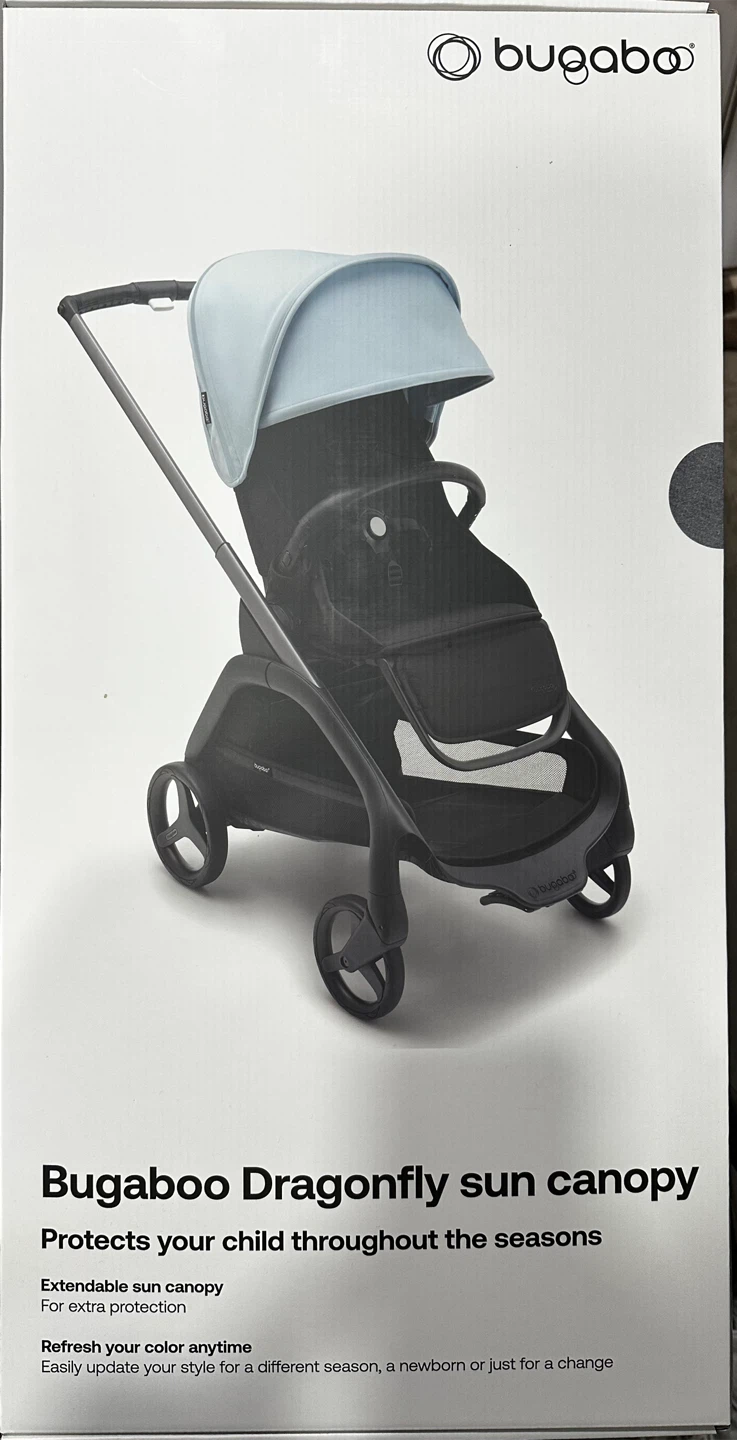 Bugaboo Dragonfly Stroller Sun Canopy - Morning Pink - photo 2