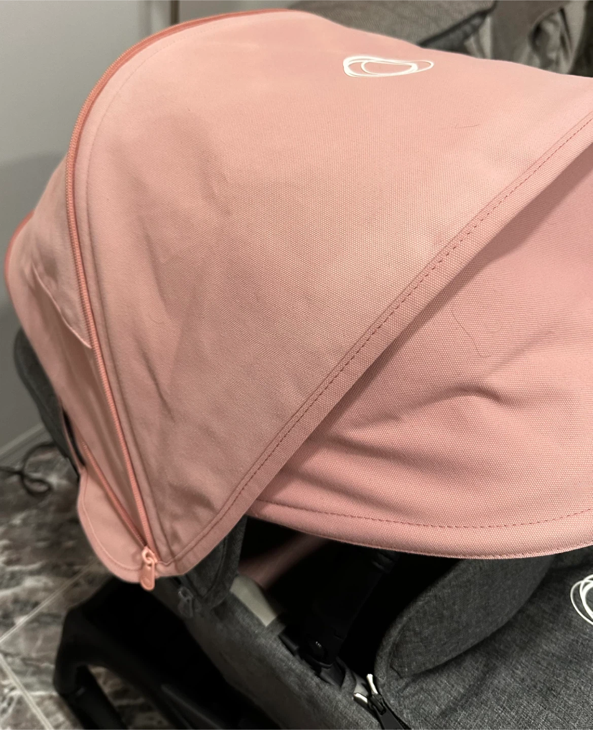 Bugaboo Dragonfly Stroller Sun Canopy - Morning Pink - photo 4