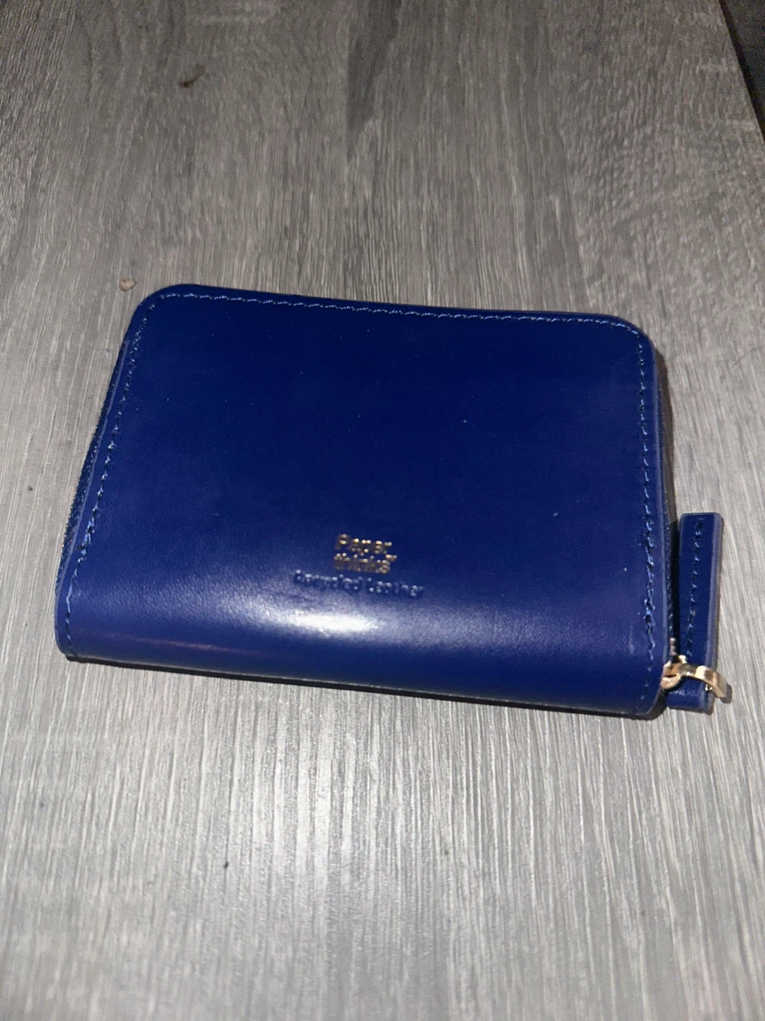 *New* Blue leather Coin Wallet