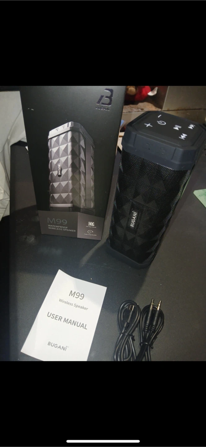 BUGANI M99 Waterproof Bluetooth Speaker