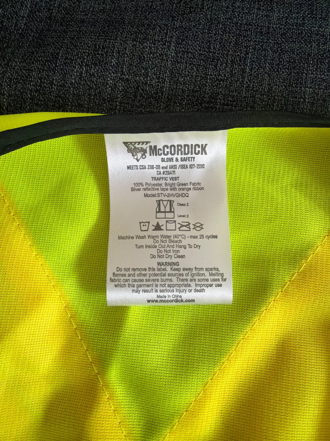 McCordick Traffic Safety Vest - photo 2