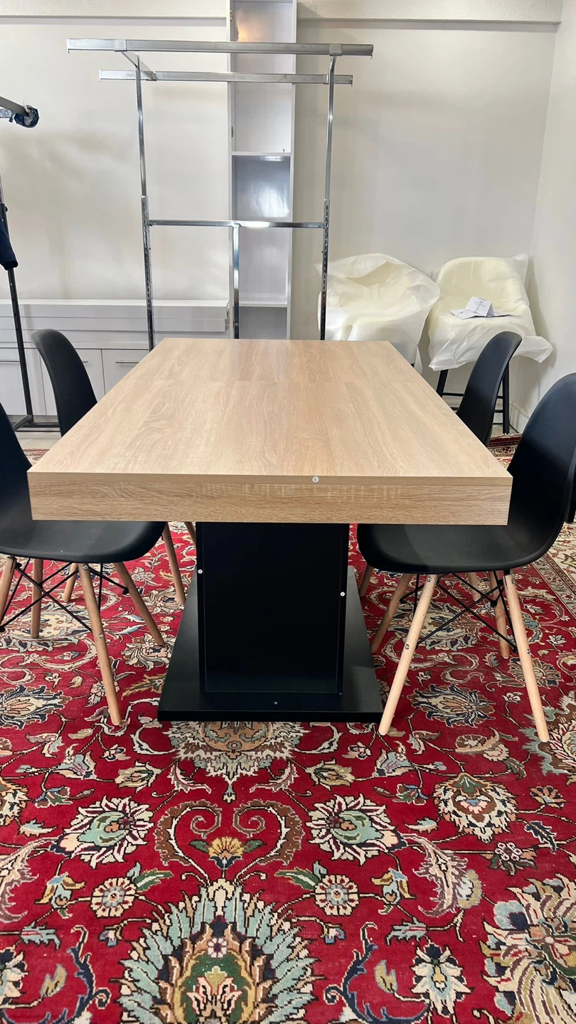 Wood Grain Dining Table