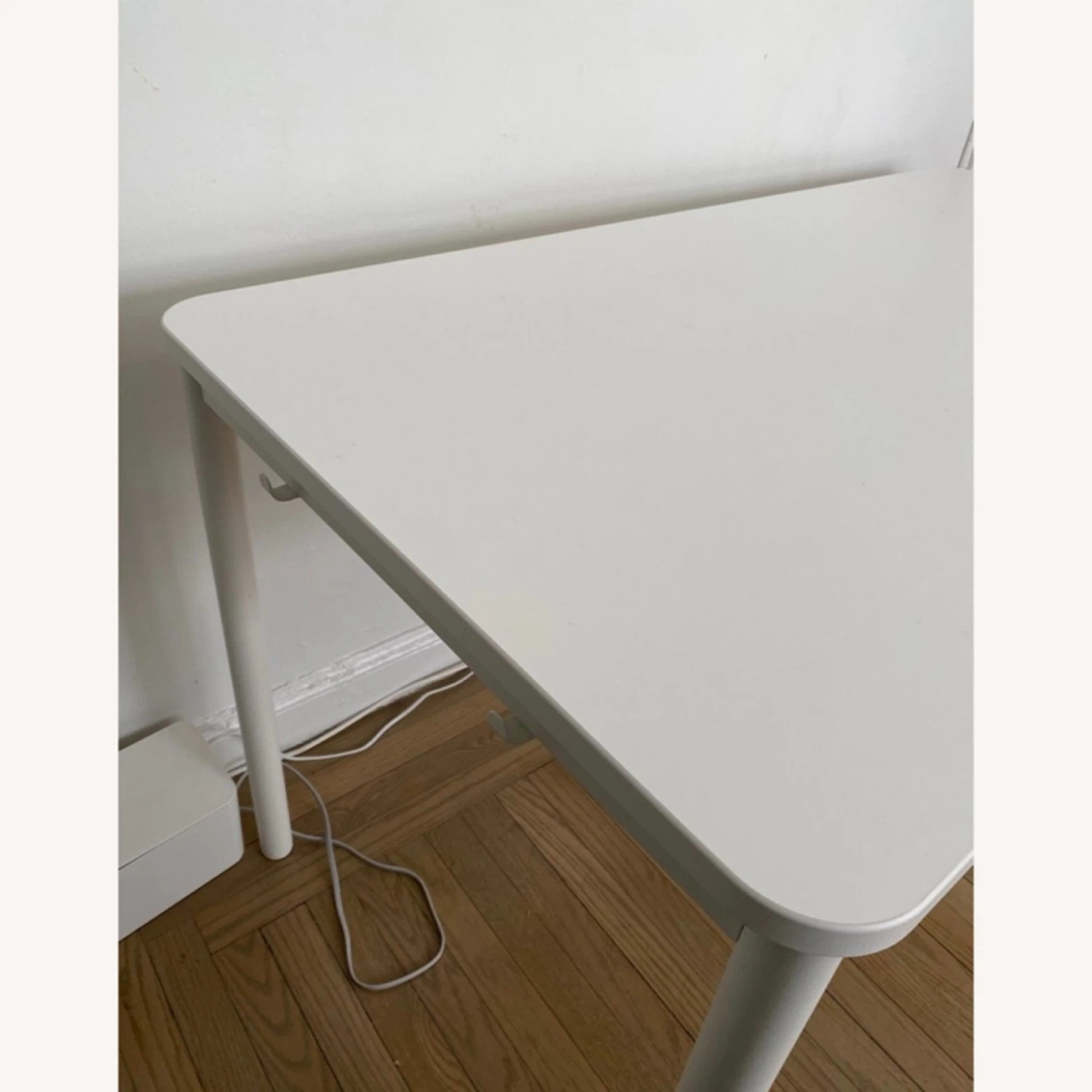 IKEA TOMMARYD Table - White, 51 1/8x27 1/2" - photo 2