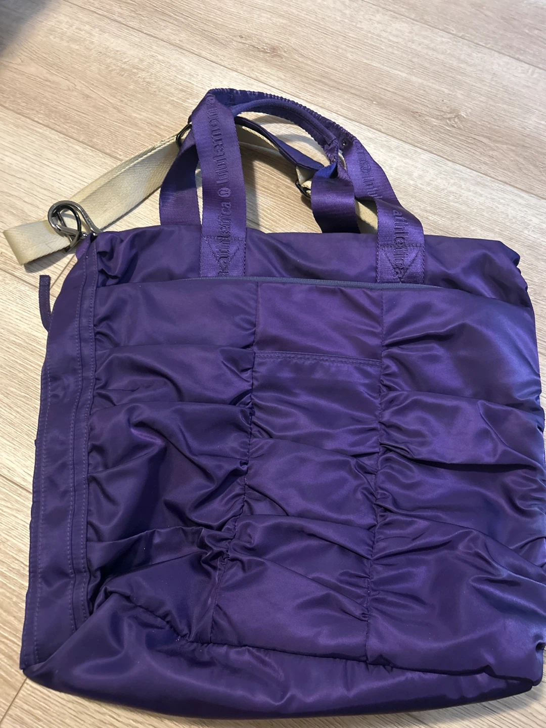 Lululemon Purple Tote Bag - photo 3