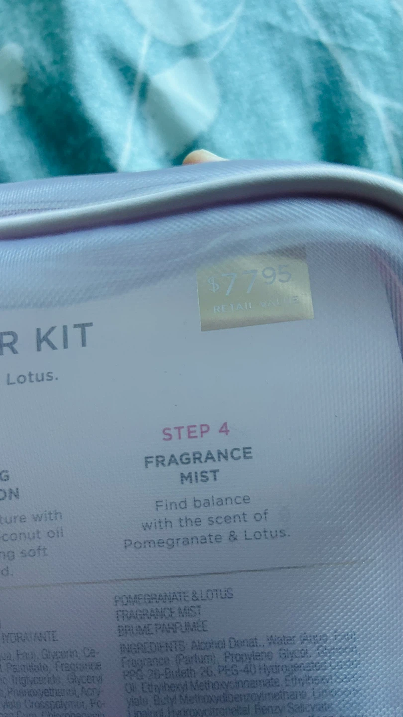 Victoria's Secret Pomegranate & Lotus Balance Starter Kit - photo 4