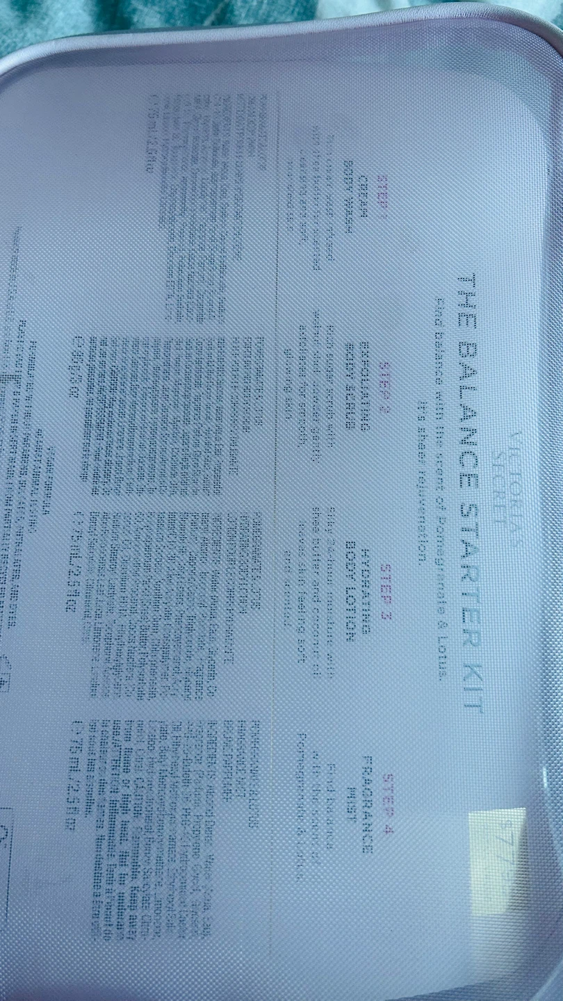 Victoria's Secret Pomegranate & Lotus Balance Starter Kit - photo 3