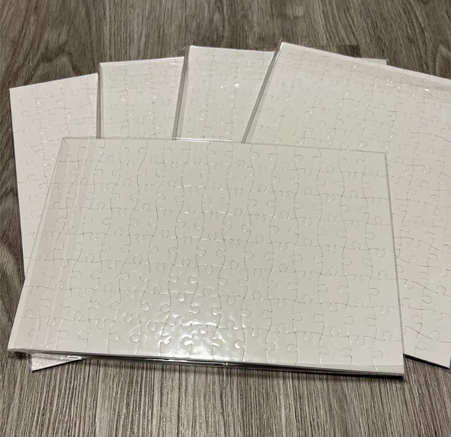 Set of 5 Sublimation Puzzle Blanks