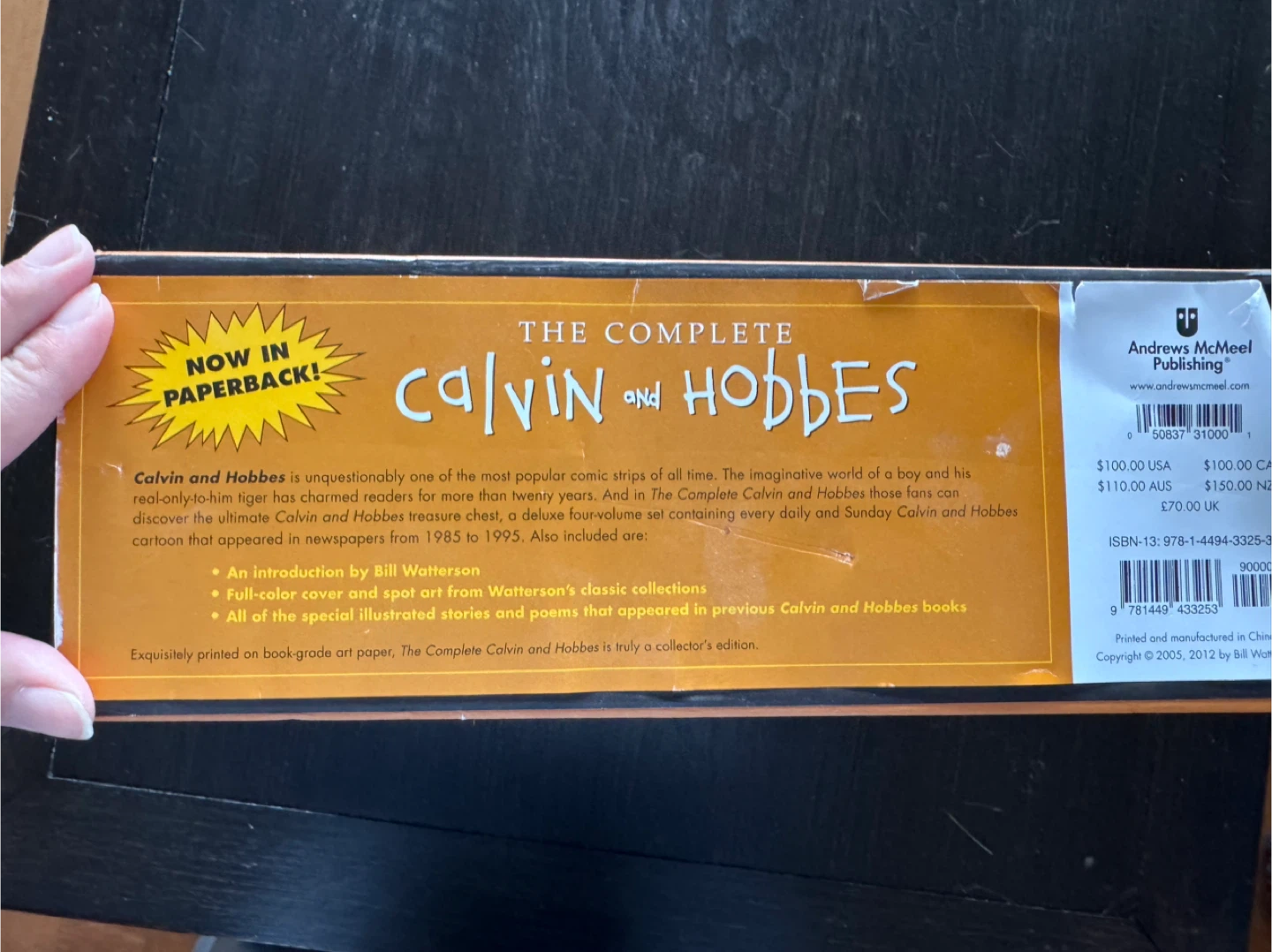 The Complete Calvin and Hobbes Deluxe Four-Volume Set - photo 4