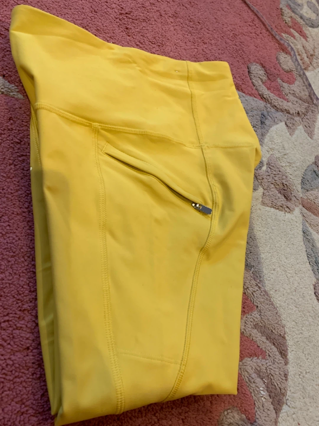 High Rise Go-Dry Petite Leggings XS Yellow - photo 3