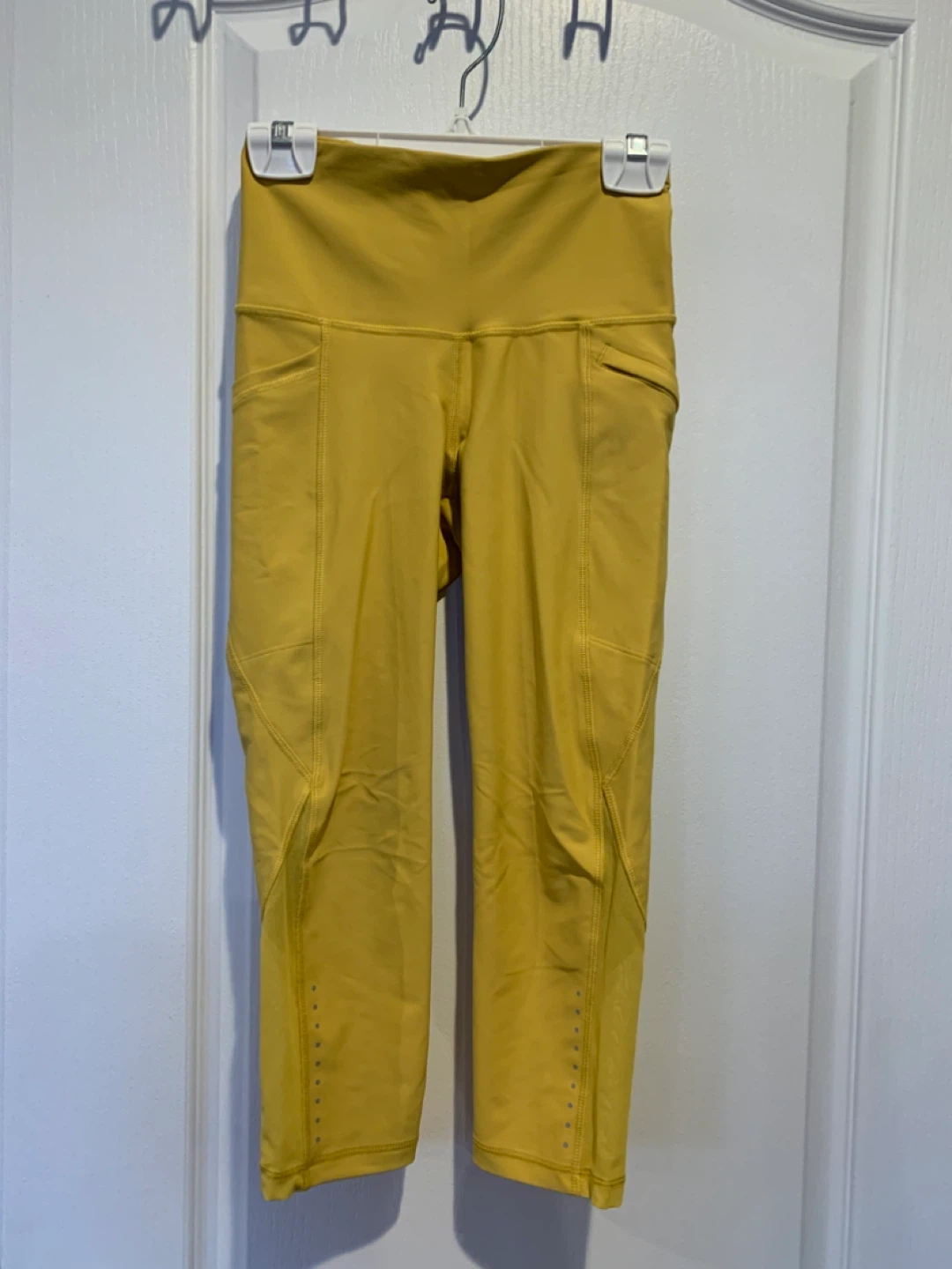 High Rise Go-Dry Petite Leggings XS Yellow