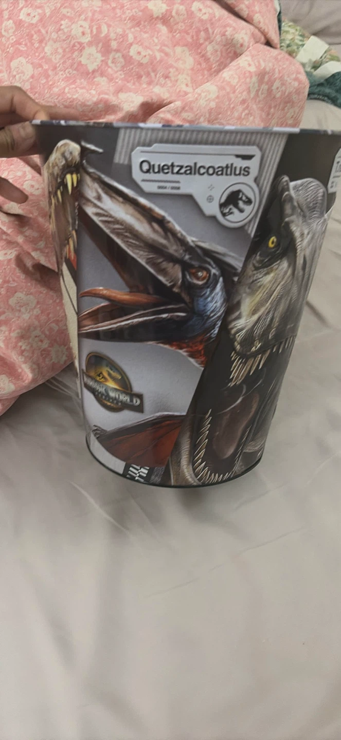 Authentic Jurassic World Movie Souvenir Metal Bucket - photo 2