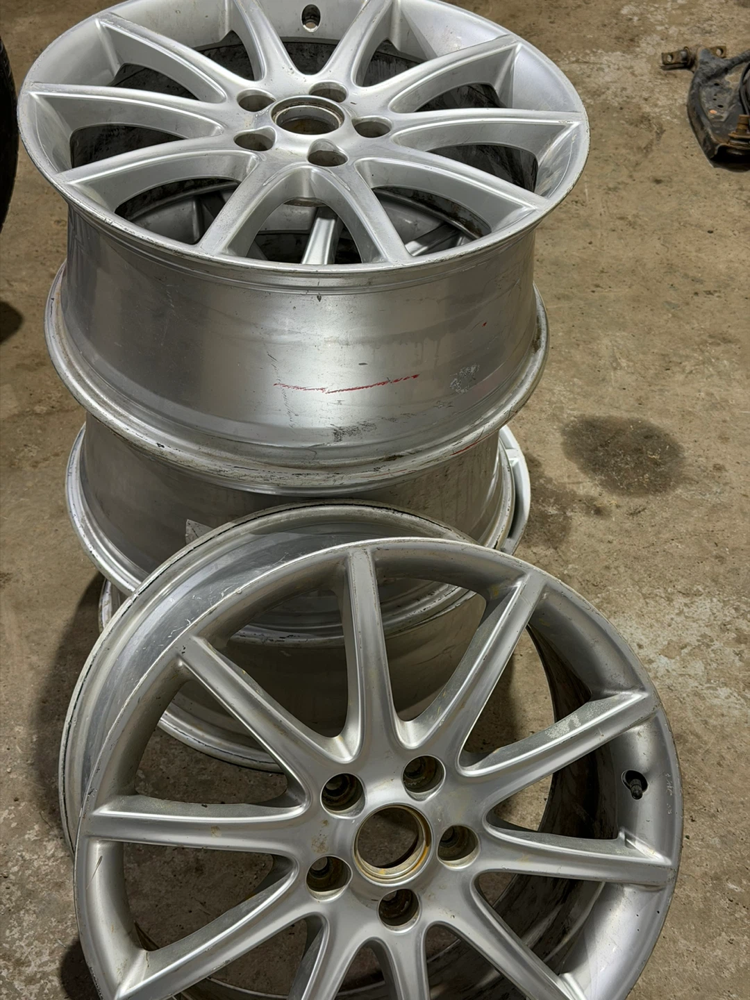 Set of 4 GM Alloy Wheels 19x8.5J