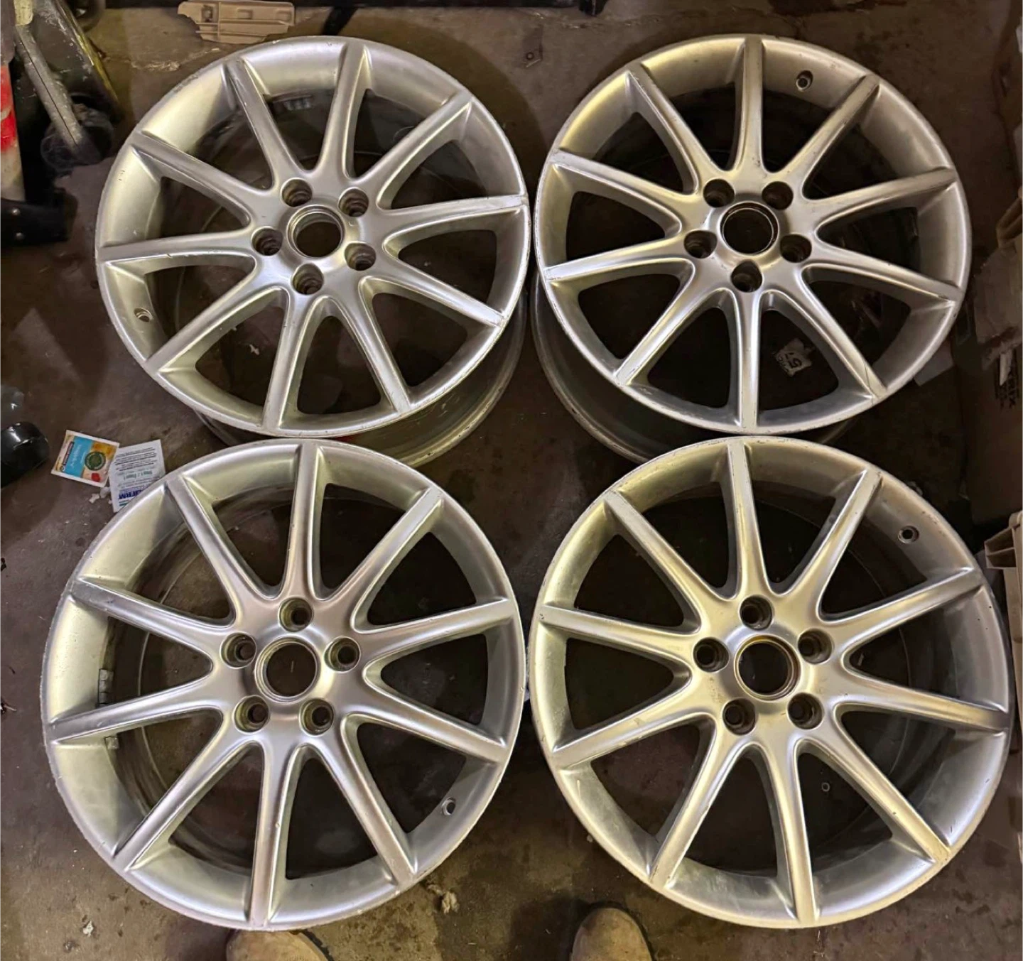 Set of 4 GM Alloy Wheels 19x8.5J - photo 2