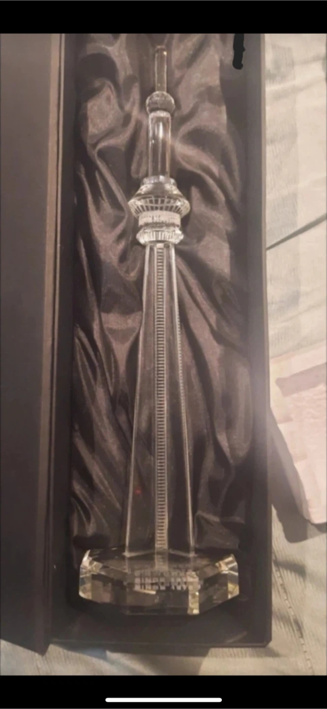 Crystal CN Tower Replica