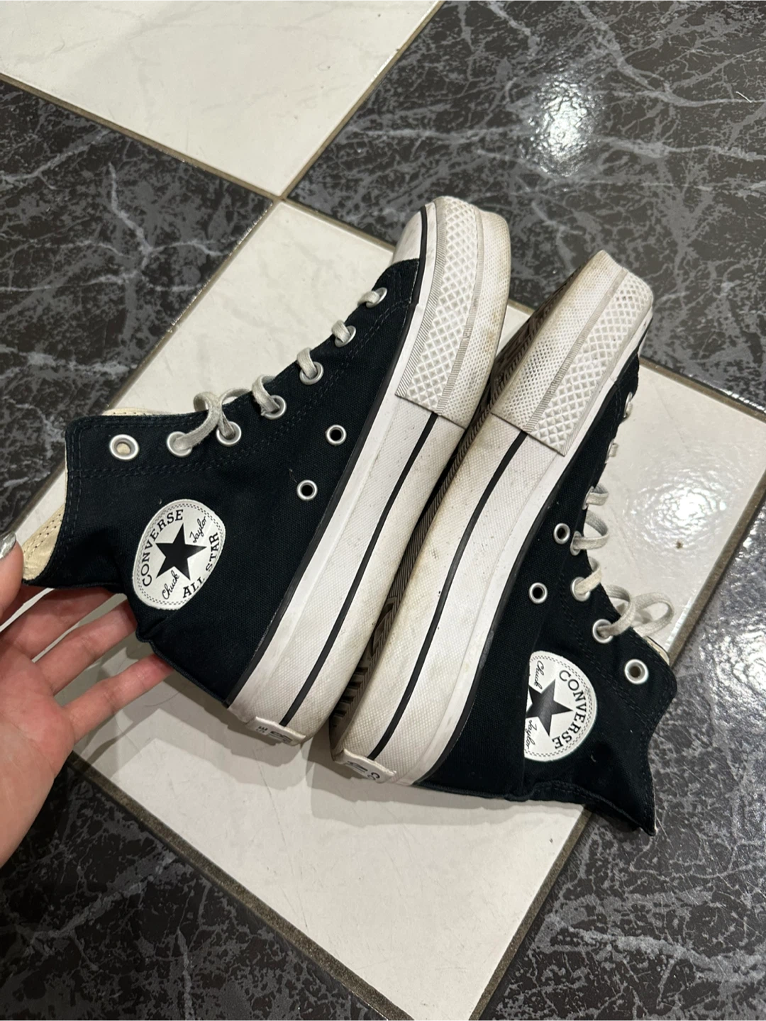 High Top Platform Converse - photo 2