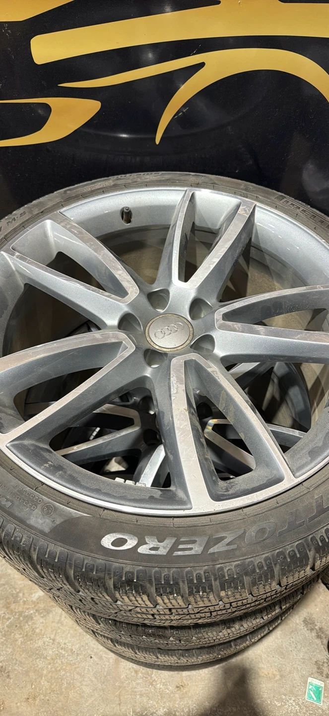 Audi Alloy Wheels with Pirelli Tires (Set of 3) - photo 2