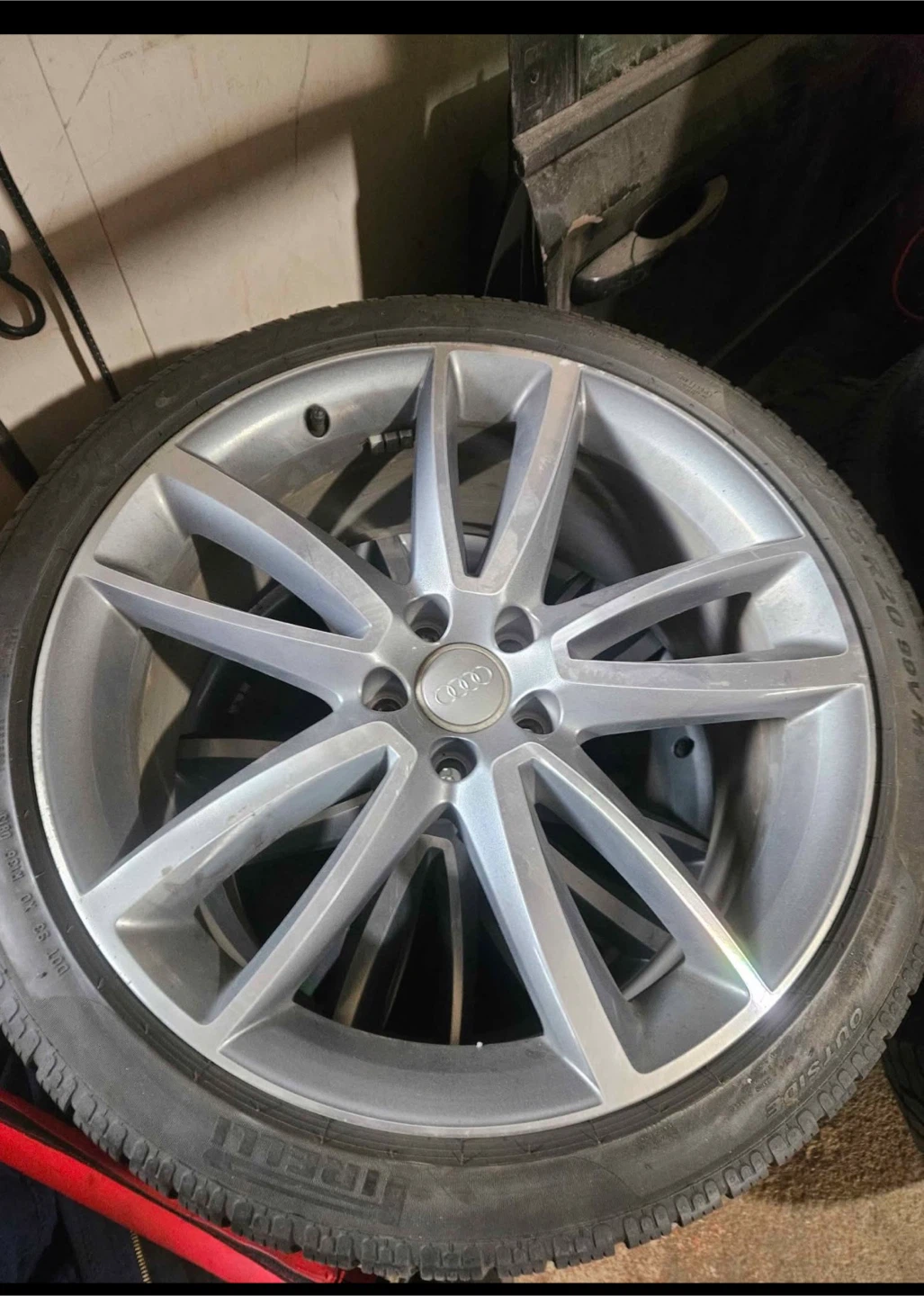 Audi Alloy Wheels with Pirelli Tires (Set of 3) - photo 3