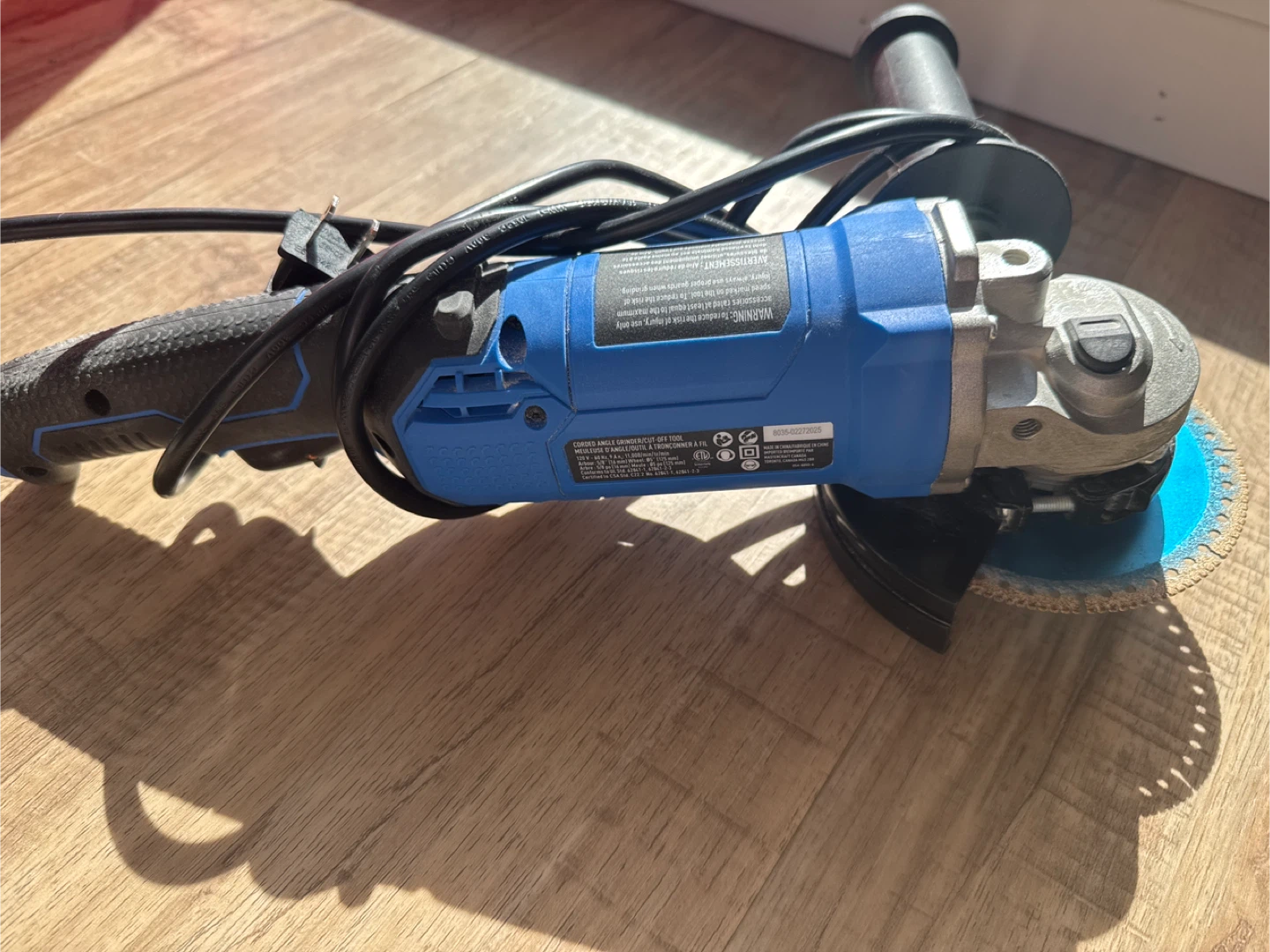 Mastercraft Corded Angle Grinder/Cut-Off Tool