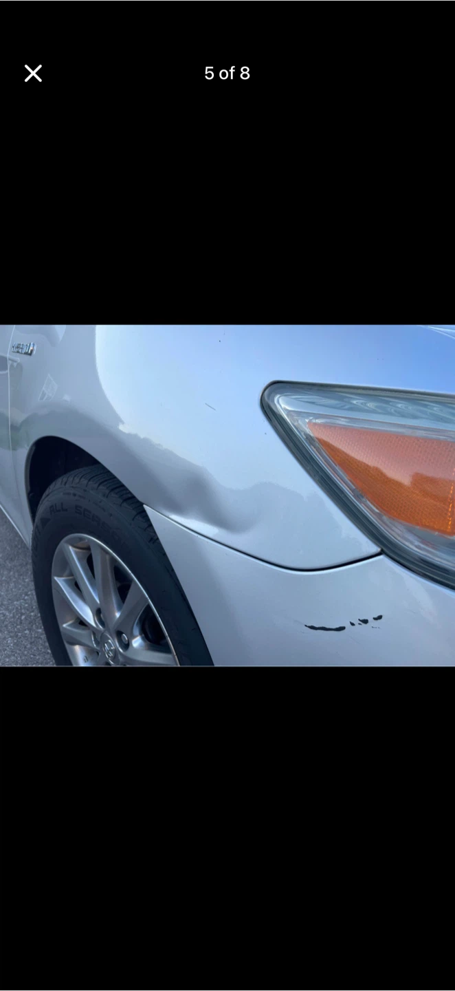 Silver Toyota Camry Hybrid Sedan - photo 3