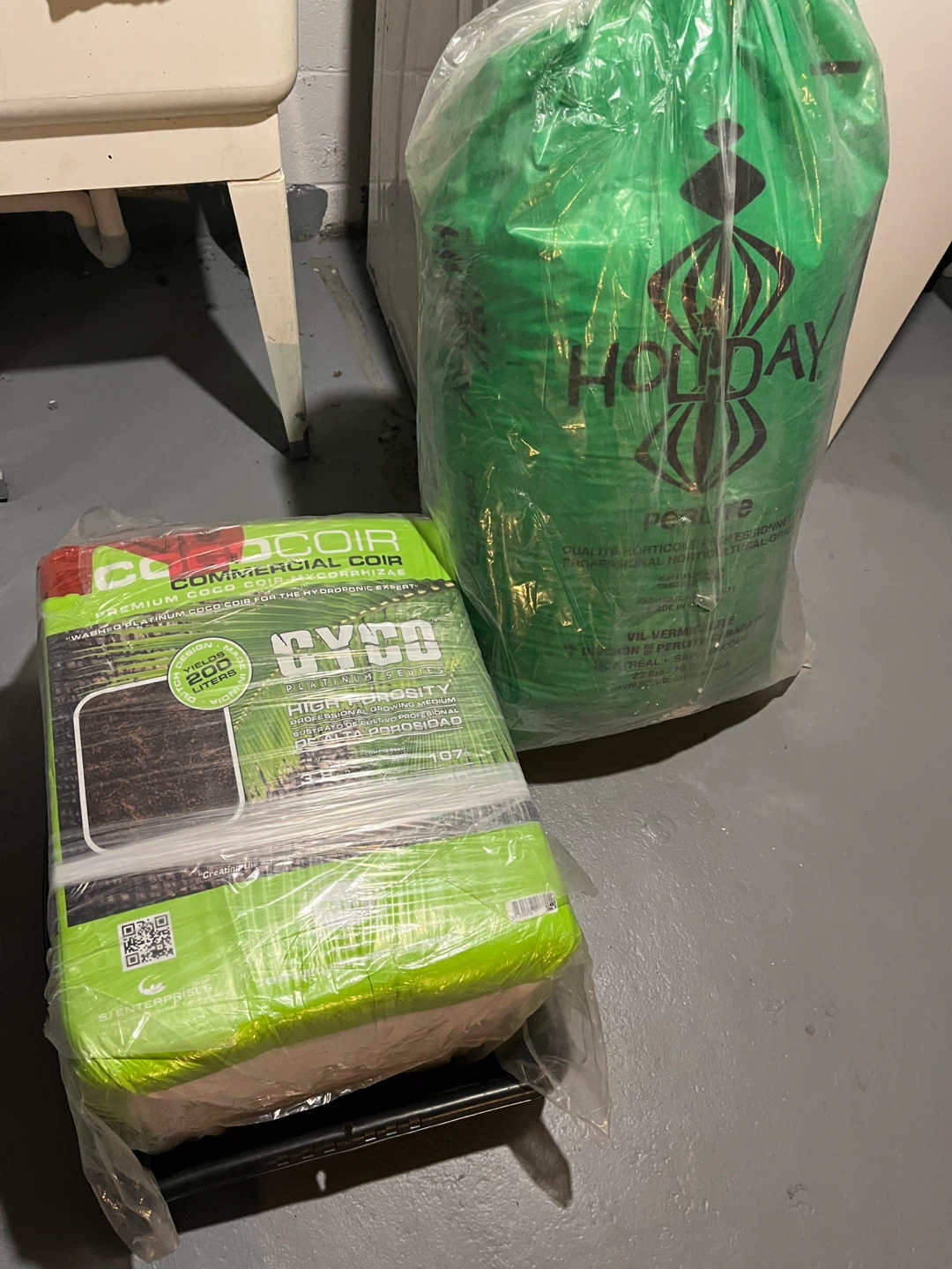 Coco Coir and Perlite Horticultural Bags