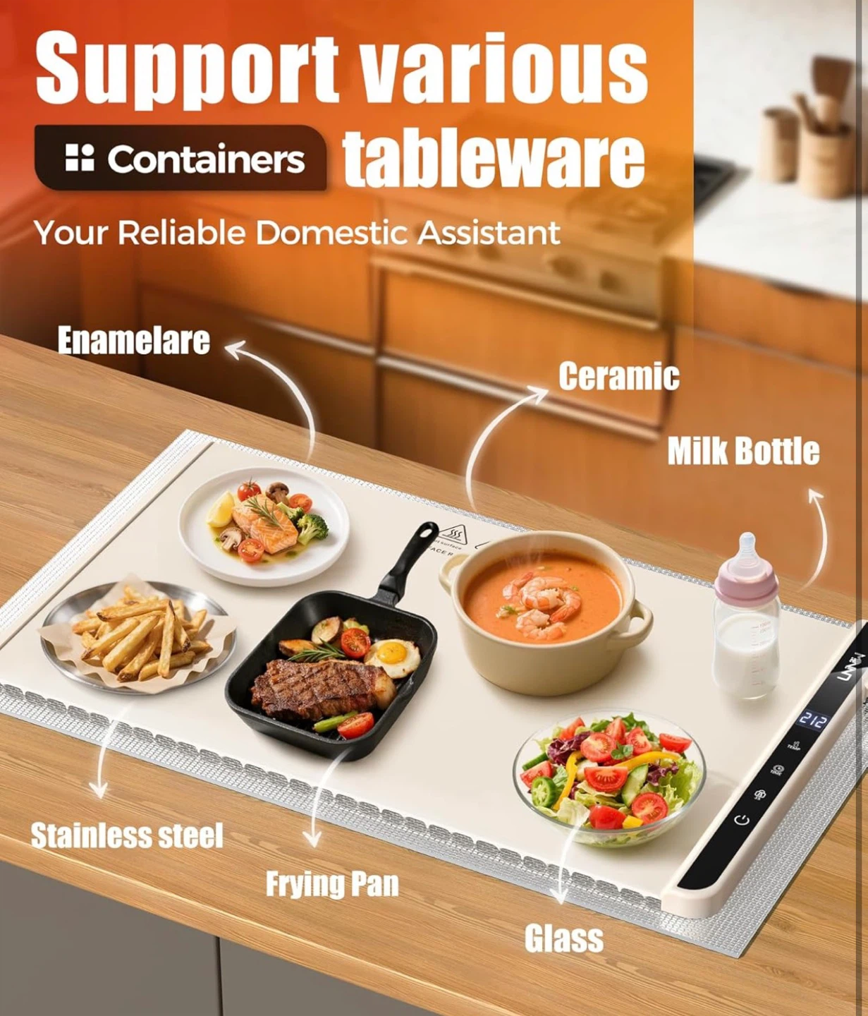 LNNIW Heated Desk Protection Pad - photo 3