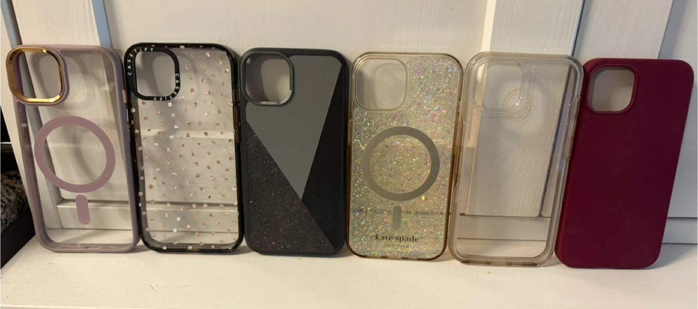 Lot of six iPhone 13 Phone Cases 🥕