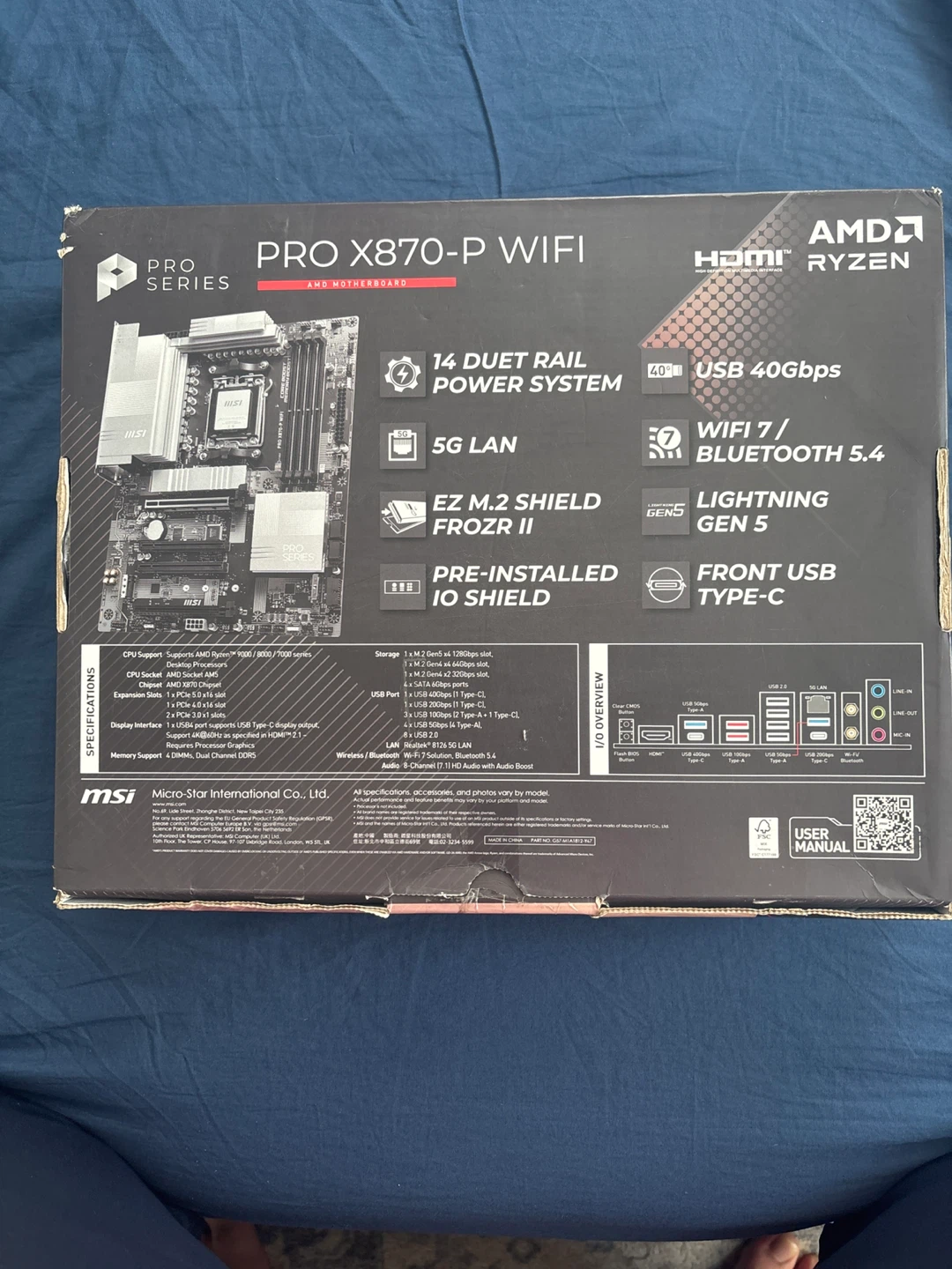 MSI PRO X870-P WIFI Motherboard - photo 2