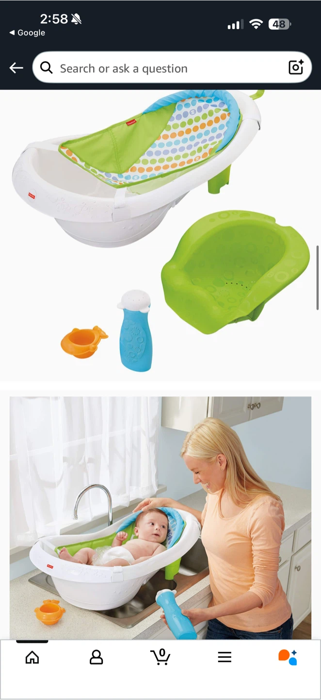 Fisher-Price Baby Bath Tub with Infant Support - photo 4