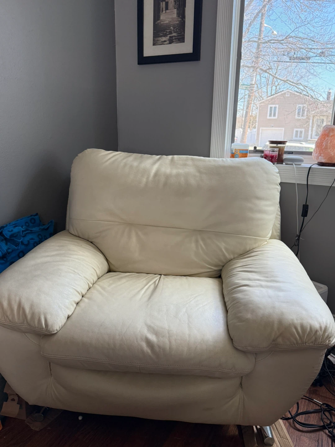 Leather Sofa Loveseat & Chair - photo 4