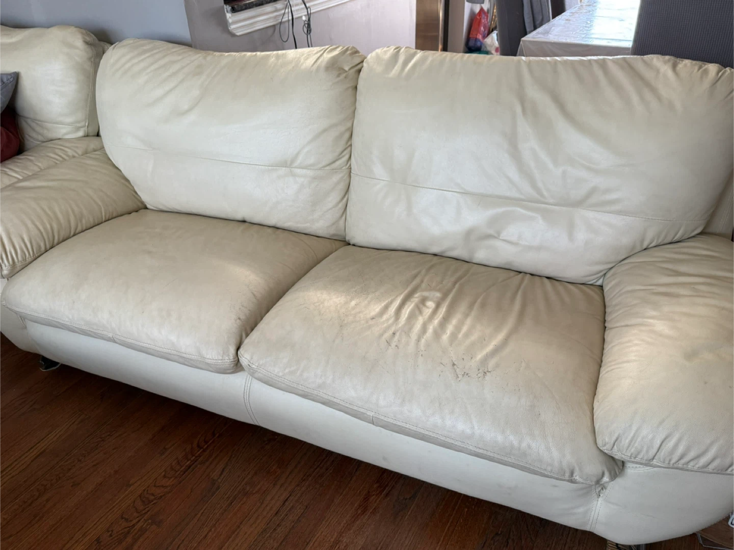 Leather Sofa Loveseat & Chair - photo 2