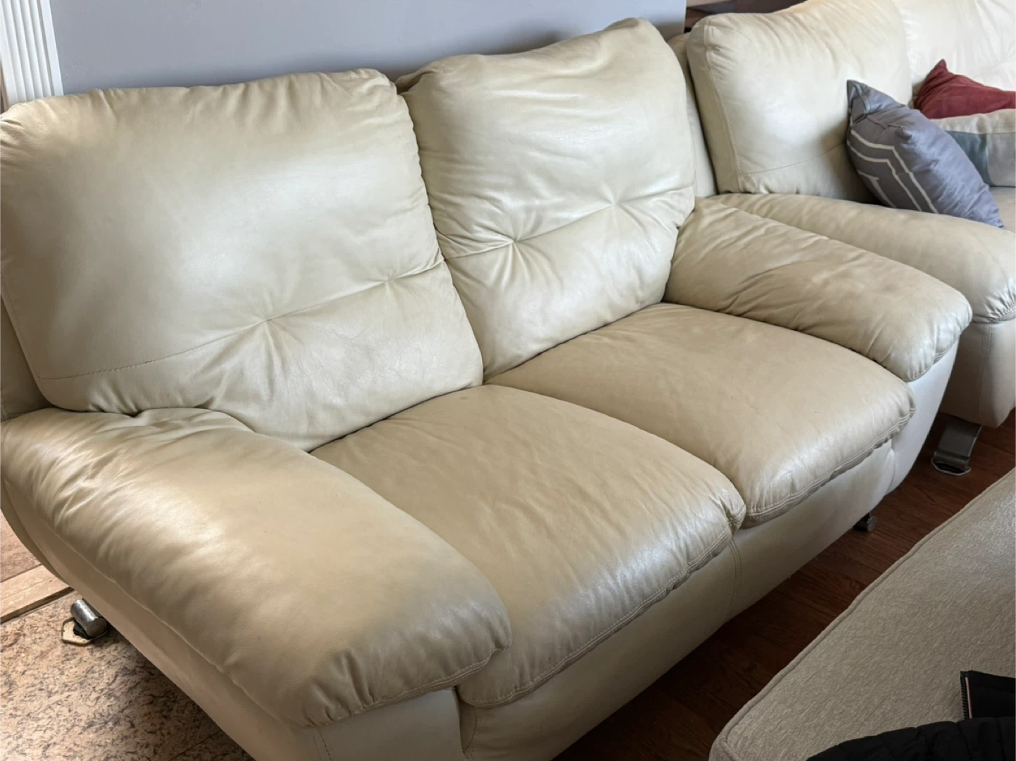 Leather Sofa Loveseat & Chair