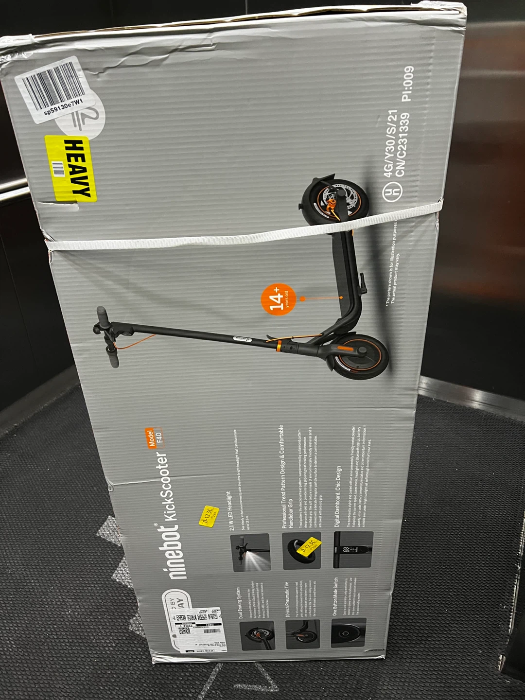 Segway Ninebot F40 Electric Kick Scooter - photo 4