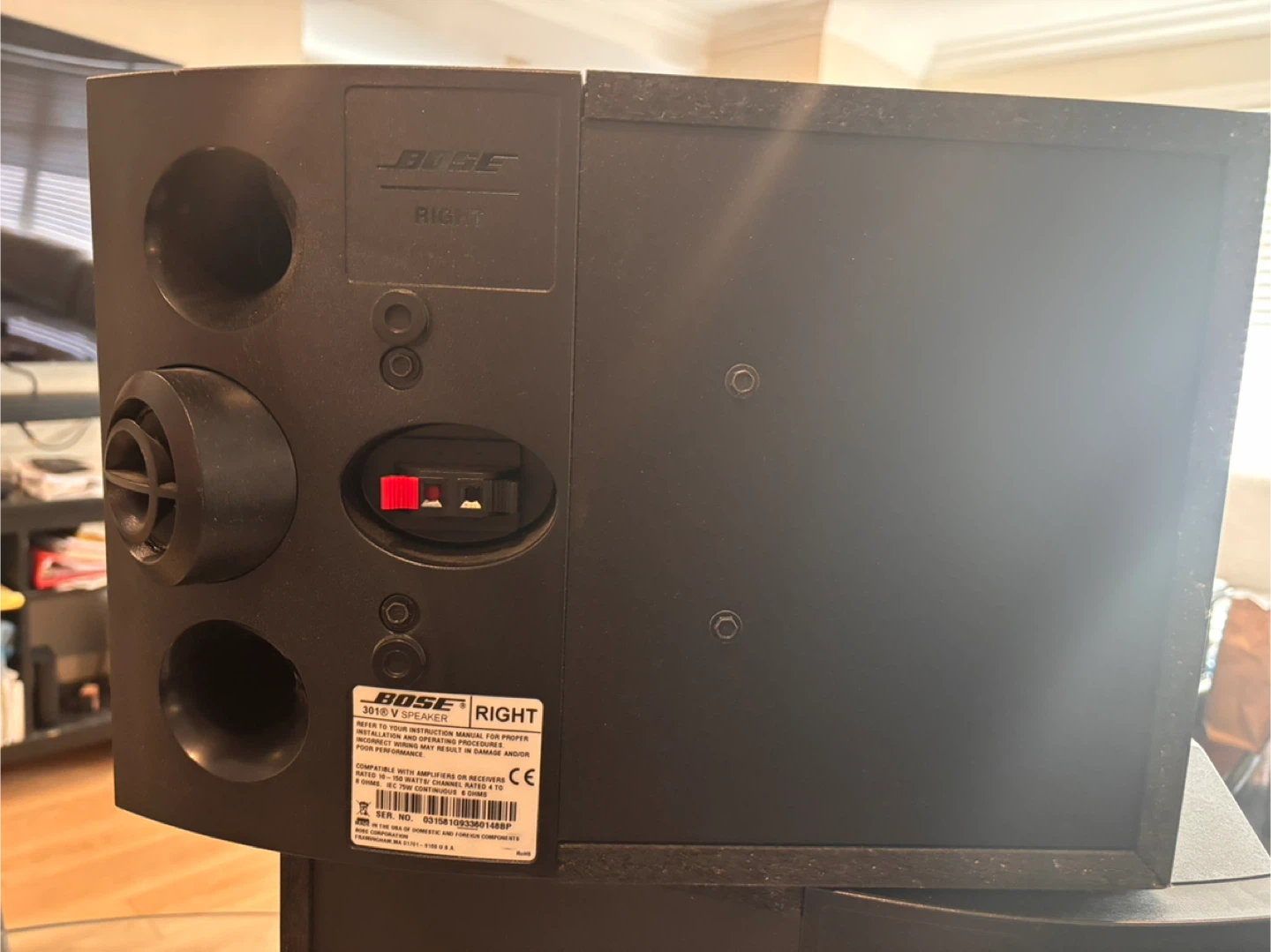 Bose 301 Series V Bookshelf Speakers - photo 5