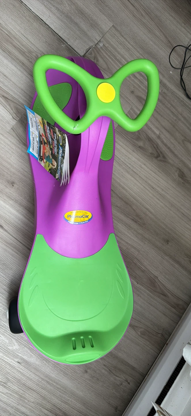 PlasmaCar Ride-On Toy - Purple and Green - photo 2