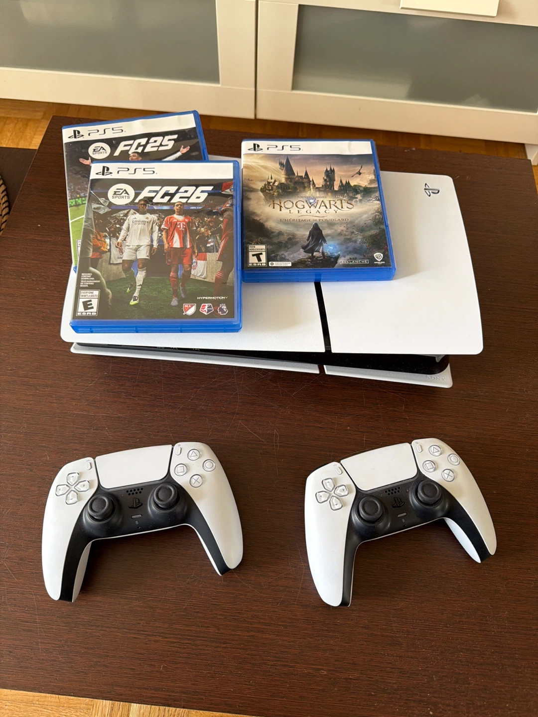 PlayStation 5 Console with 2 Controllers and Games