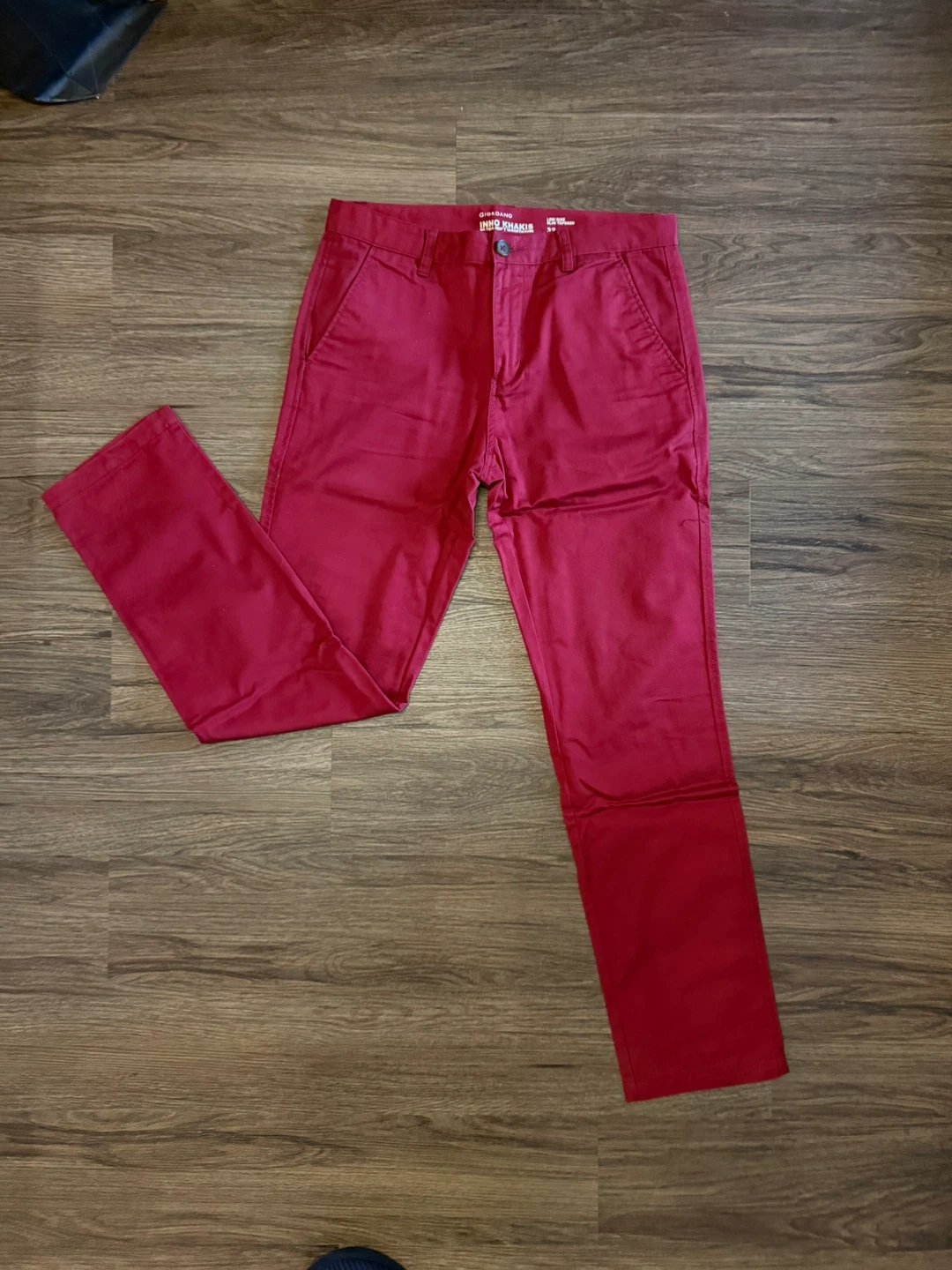 GIORDANO INNO KHAKIS Low Rise Slim Tapered Pants