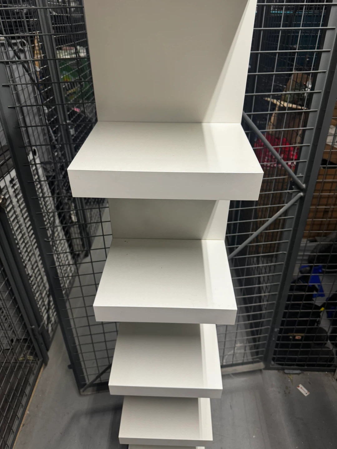 Ikea White 7-Shelf Narrow Bookcase - photo 2