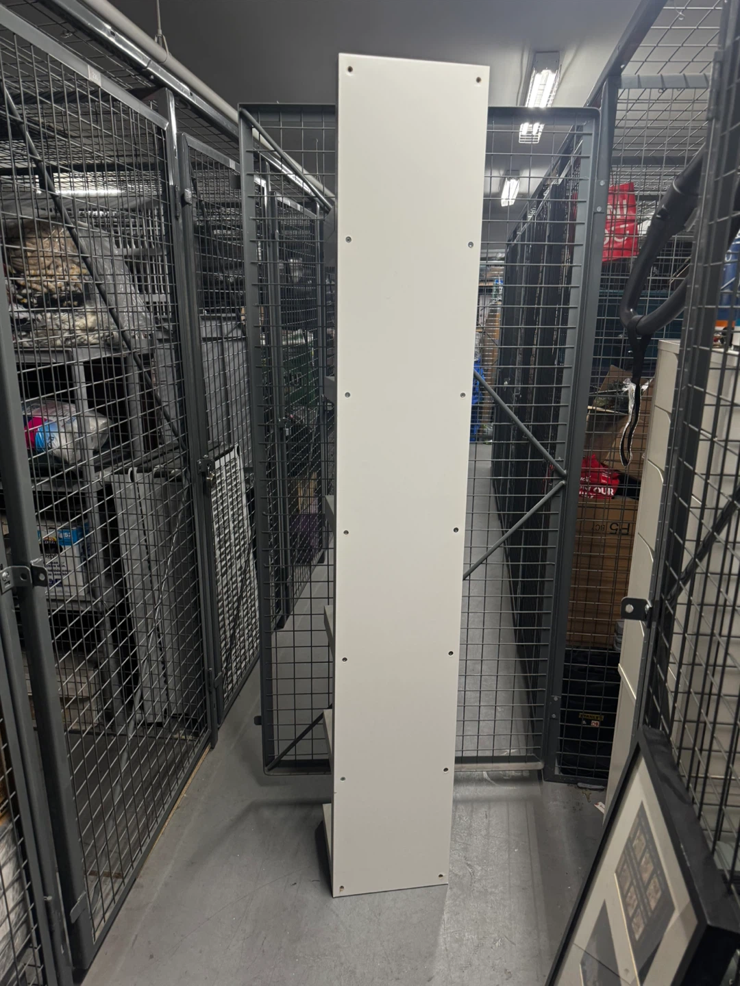 Ikea White 7-Shelf Narrow Bookcase - photo 3