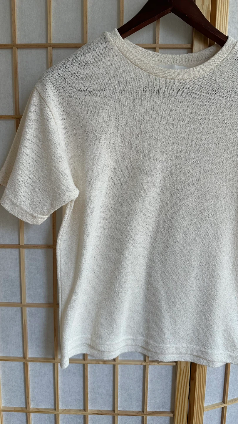 ZARA Knit T-Shirt Boys 11-12 or woman S-M - photo 2