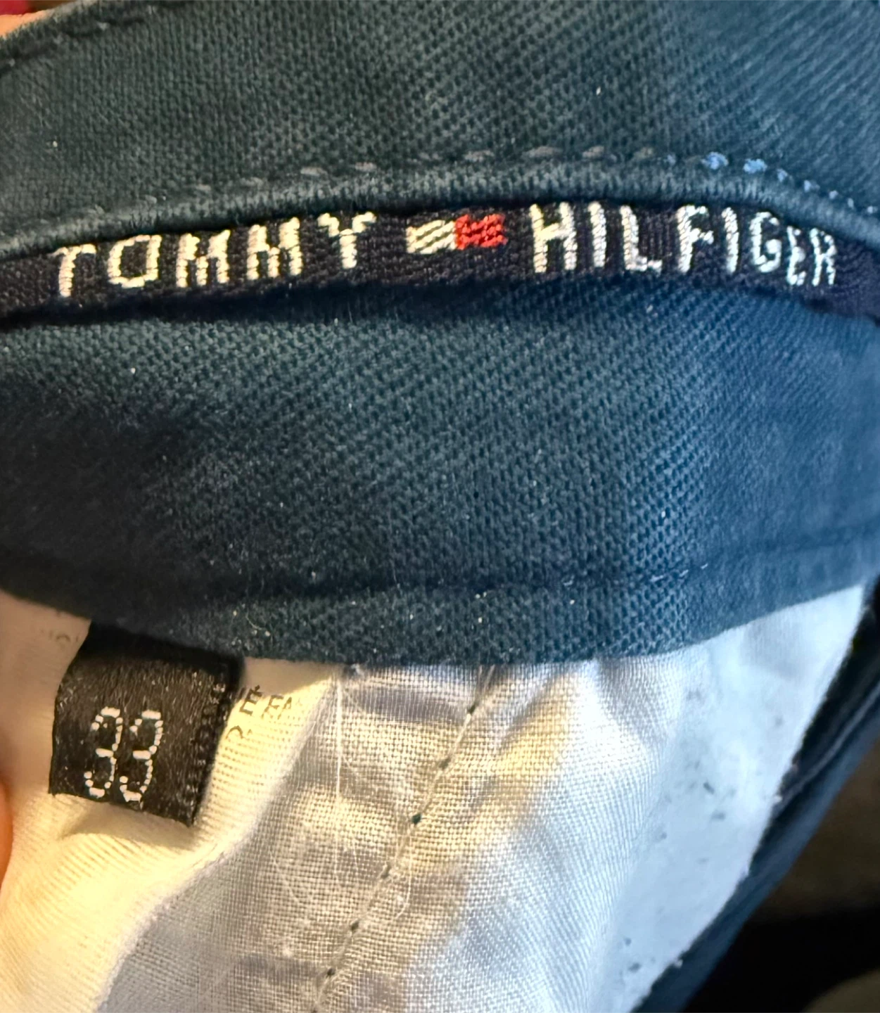 Tommy Hilfiger Men's Blue Chino Pants Size 33 - photo 5