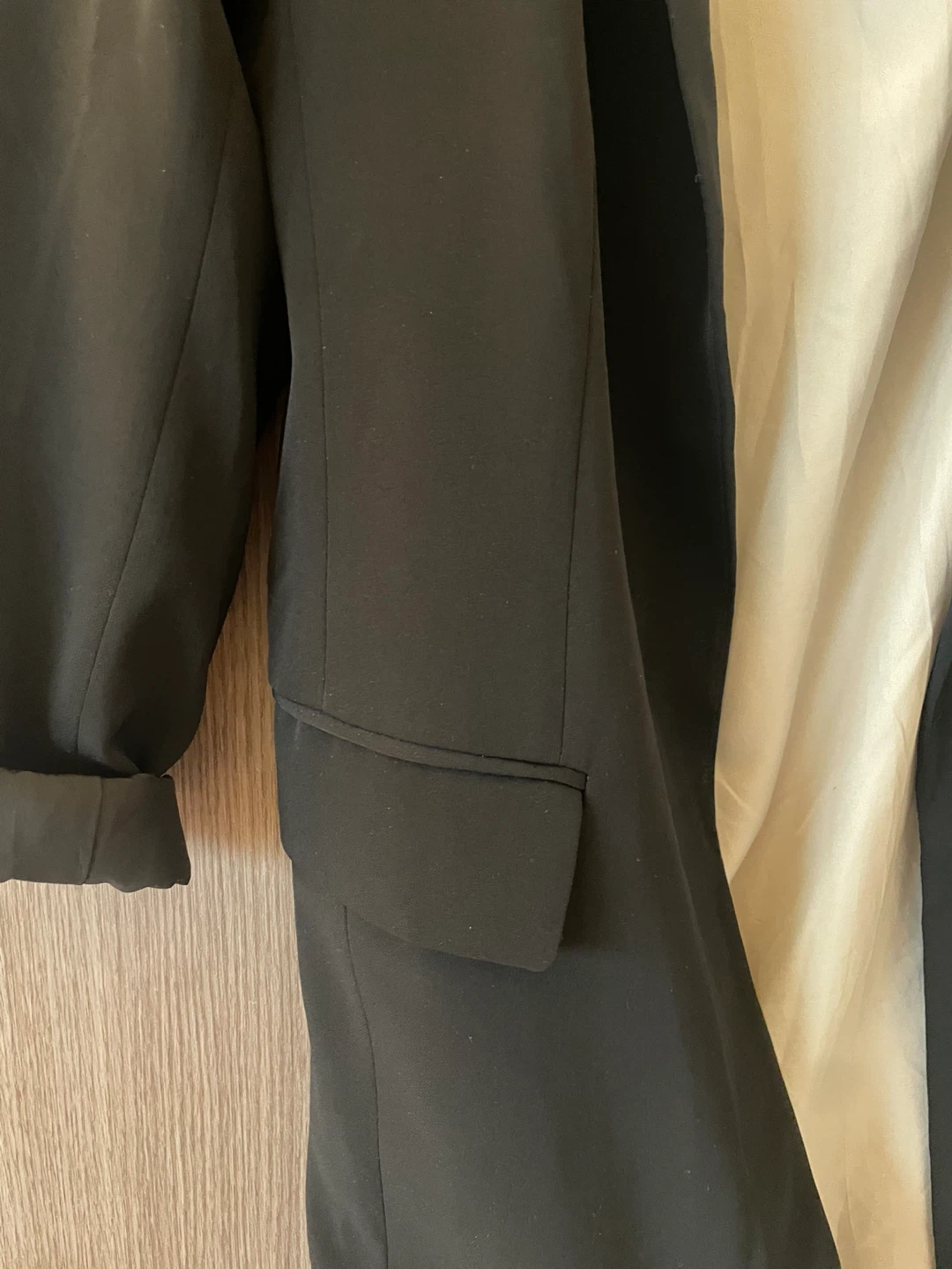 H&M Black Longline Blazer - photo 3