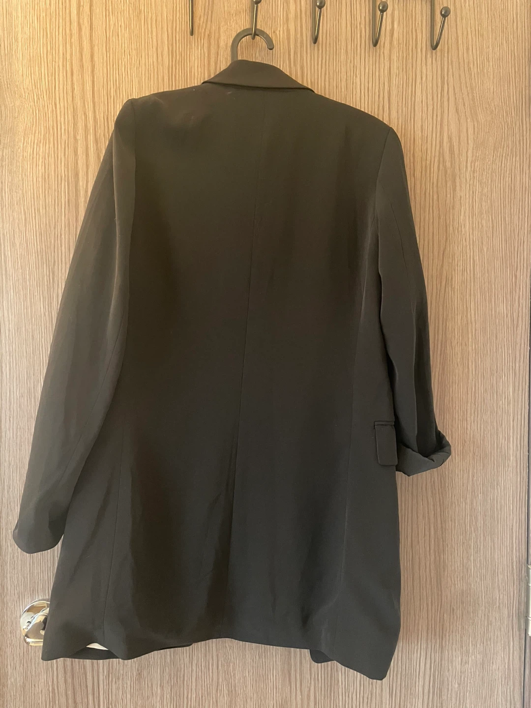H&M Black Longline Blazer