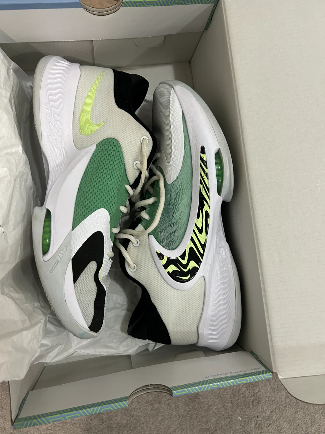 Nike Zoom Freak 4 "FREAK" Basketball Shoes - photo 2